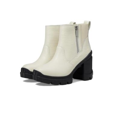 Imagem de Sorel Plataforma Chelsea feminina Caribou X Heel, Giz/preto, 40