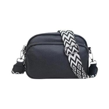 Imagem de Bolsa Transversal Retro Feminina Simples Moda Bolsa Pequena De Ombro Ú