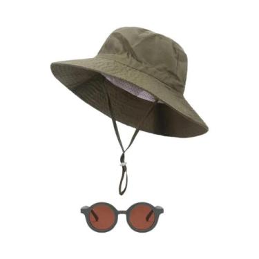 Imagem de Chapéu De Pescador Respirável Para Meninos E Meninas, Cor Sólida, Mini