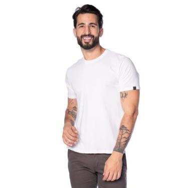 Imagem de Camiseta Masculina John Sailor Básica Branco, Branco, M