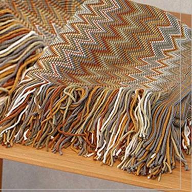 Imagem de Cobertores de tricô capa de colcha de escritório para casa lençol de cama capa xadrez cobertor de bebê cobertor cobertor A 130 x 170 cm (A 130 x 170 cm)