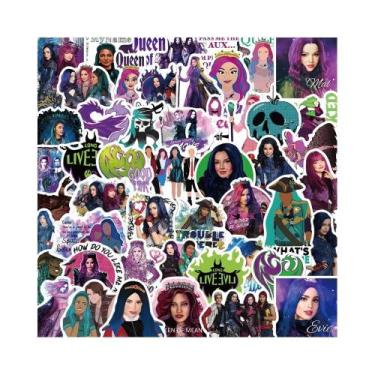 Imagem de Adesivos De Desenhos Animados Disney Descendants À Prova D'água Para L