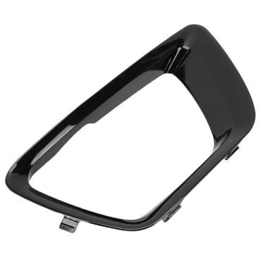 Imagem de Akozon Luz de Nevoeiro Guarnição à Prova de Choque Elegante Preto Pára-choques Dianteiro Nevoeiro Capa Moldura para Proteção do Carro (Esquerda FL3Z16491DA)