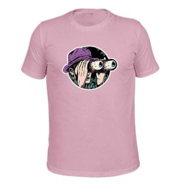 Imagem de Camiseta Plus Size Várias Cores Malha 30.1 Binocolus, Rosa, G1