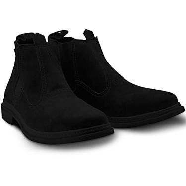 Imagem de BOTINA ADULTO PRO TORK NOBUCK TOP PRETO TAM. 44