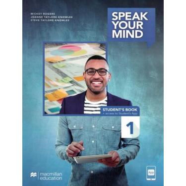 Imagem de Livro - Speak Your Mind 1 Sb And App With Wb - No/Key, 1, 21 x 29.7