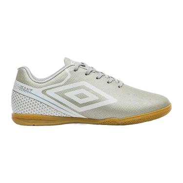 Imagem de Chuteira Futsal Umbro Adamant Top Speed Infantil Prata-Unissex