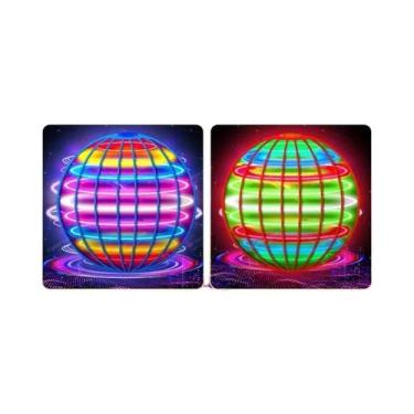 Imagem de Bola Voadora LED Com Luz, Brinquedo RC Helicóptero Nova Spinner Para C