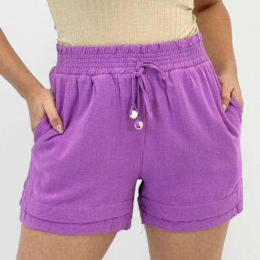 Imagem de Shorts Endless Curto em Tecido Feminino-Feminino