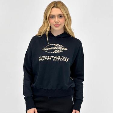 Imagem de Blusa Mormaii Curta Moletom com Capuz Feminina-Feminino