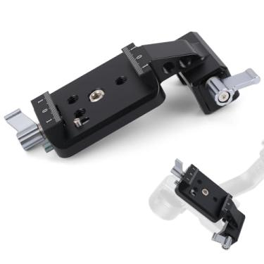 Imagem de Suporte Vertical para Câmera Compatível com DJI RS3 Pro RS3 RS2, em Liga de Alumínio Adaptador para Gimbal com Disparo Vertical Estabilizador de Câmera Acessório