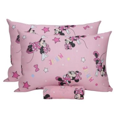 Imagem de Jogo de Lençol Portallar Disney Kids 70% Algodão Casal Minnie Estrela