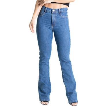 Imagem de Calça Jeans Sawary Boot Cut - 280452 - Azul medio 36-Feminino