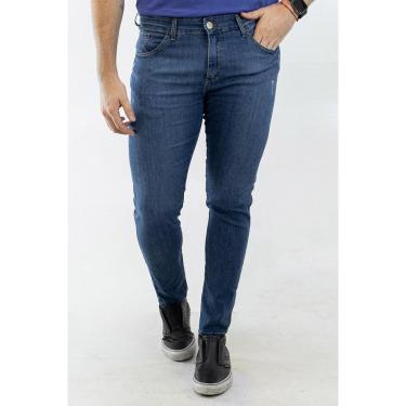 Imagem de Calça Jeans Super Skinny Puídos Masculina Stretch Anticorpus-Masculino