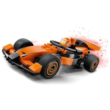 Imagem de Lego City Piloto de F1 com Carro de Corrida da Mclaren 86 Peças- Lego