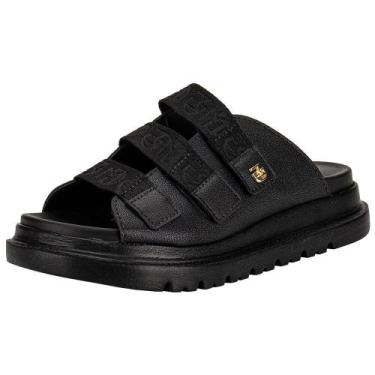 Imagem de Tamanco feminino flat modare 7200112, Preto, 37