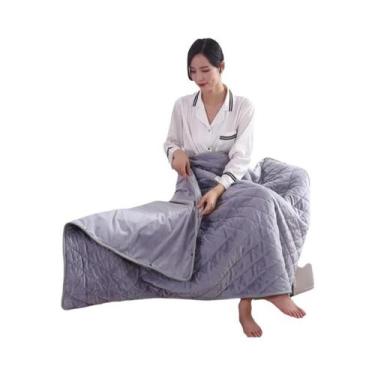 Imagem de Cobertor Elétrico USB Multifuncional, Xale Aquecedor Para Uso Em Escri