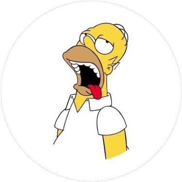 Imagem de Capa De Estepe Ecosport Aircross Homer Mostrando A Lingua