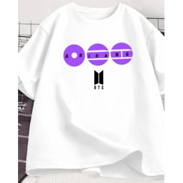 Imagem de Camiseta BTS Arirang World Tour 2026 Aesthetic Unissex - Sneko Store, 