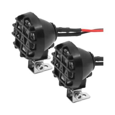 Imagem de Faróis LED Para Carro RC Em Escala 1/10 Com Suporte Para Traxxas Axial