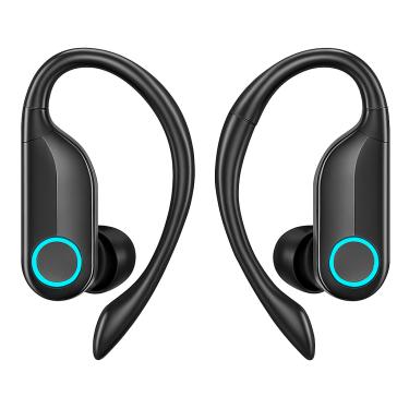 Imagem de Fone Ouvido Bluetooth Tws Sem Fio 5.3 Super Esportivo Preto