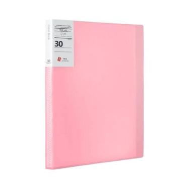 Imagem de Organizador De Documentos A4 Semi Transparente Em PP, Pasta Para Confe