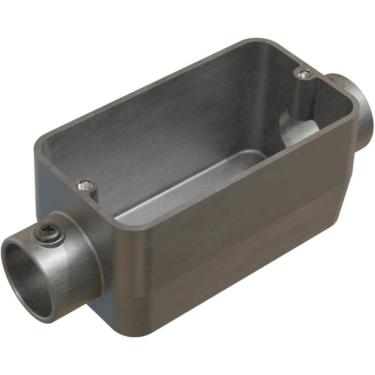 Imagem de Caixa de Derivação Fixa Conduletzel Sem Pintura Tipo C de 3-4 Sem Tampa E012020036 Wetzel Caixa