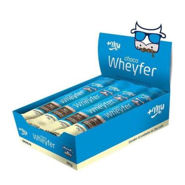 Imagem de 12 Choco Wheyfer Wafer - Mais Mu Sabores - +Mu, Baunilha