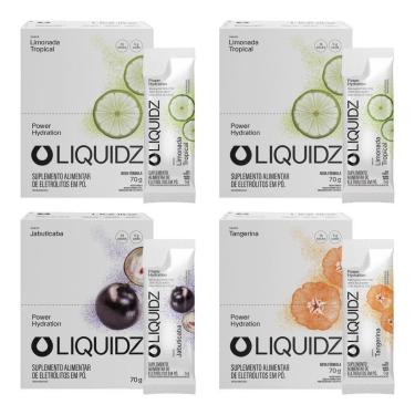 Imagem de LIQUIDZ® - Eletrólitos Zero Açúcar 3 Sabores 56 Sachês-Unissex