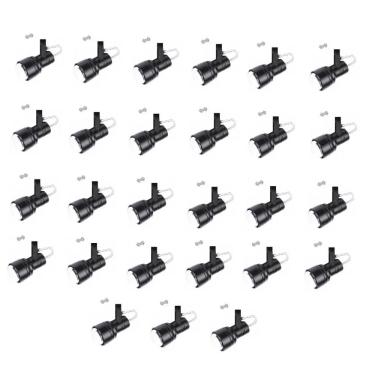 Imagem de Kit 27 Spot Trilho Perfilado Eletro calha Par20 Bulbo OL4