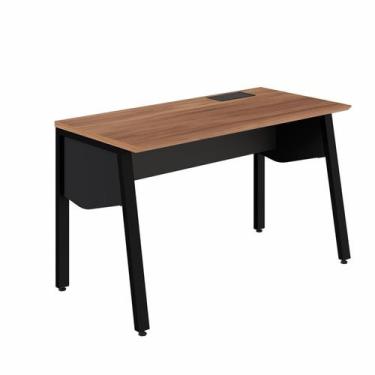 Imagem de Estação Trabalho Plataforma Individual com Caixa de Tomadas Pés Cavale