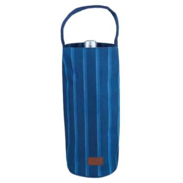 Imagem de Bolsa Térmica ACasa Poliéster Azul para 1 Garrafa