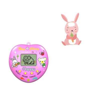 Imagem de Brinquedo Game Bichinho Virtual Tamagotchi Rosa Estimação - Top Kids