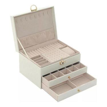Imagem de Organizador de joias portátil caixa antiga grande - Roku
