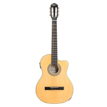 Imagem de Violao tagima classical flat cutaway eq nylon t/ spruce b/s agathis la