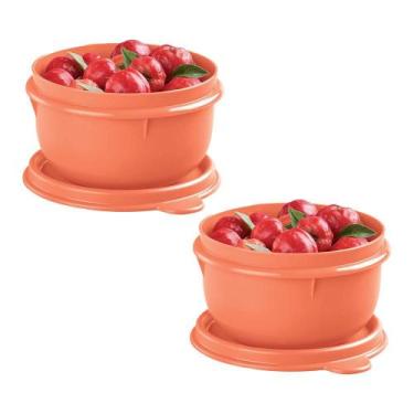 Imagem de Kit 2 Potes Tupperware Tigelinha Pêssego 250ml