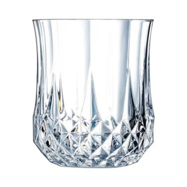 Imagem de Kit 6 Mini Copos De Vidro Dose 45ml Shot Tequila Cachaça