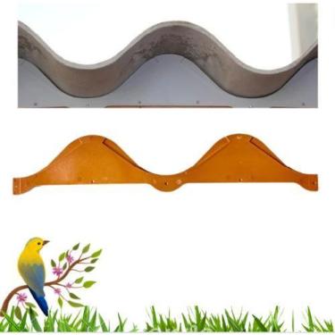 Imagem de 15 Passarinheira Marrom Fechada Para Telha Fibrocimento - wl ornamento