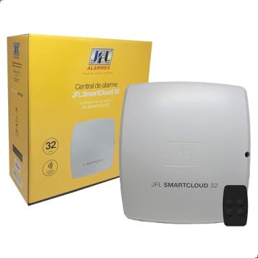 Imagem de Alarme Smart Cloud 32 Jfl Com Módulo Integrado Wi-fi E Cabo