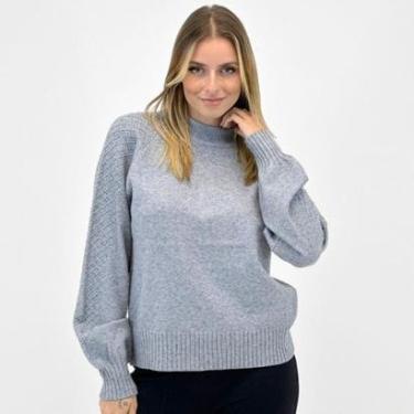 Imagem de Blusa Facinelli Tricot Gola Alta Feminina-Feminino