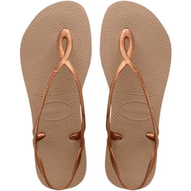 Imagem de Sandália Havaianas Luna Feminina - Rose - 33/34