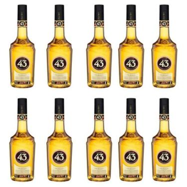 Imagem de Licor Original 43 Garrafa 700ml - Kit 10 Uniidades - Licor 43