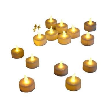 Imagem de Velas LED Operadas Por Bateria, Pacote Com 48/24/12, Luzes Naturais Co