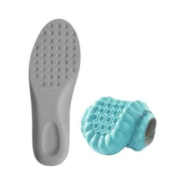 Imagem de Palmilhas Esportivas Unissex Respiráveis Com Absorção De Impacto 4PCS,