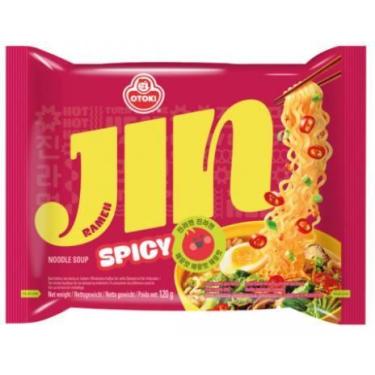 Imagem de Novo lamen jin spicy pacote 120g - Jin Ramen