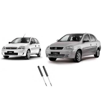 Imagem de Par Amortecedor Corsa Mod Frente Montana Traseiro 2003 Até 2012 - Tria