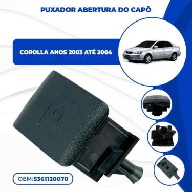 Imagem de Alavanca Puxador Abertura Capô Corolla 2003 2004 - Fegara