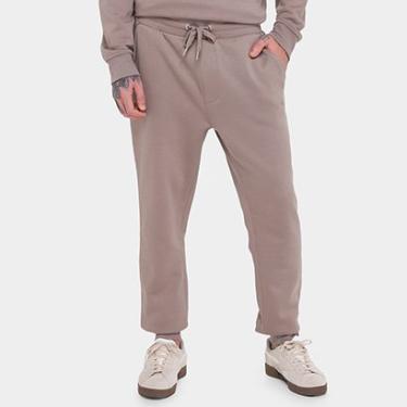 Imagem de Calça Moletom Calvin Klein Bordado Masculina-Masculino