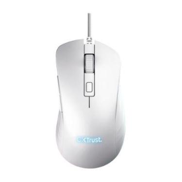 Imagem de Mouse Gamer GXTrust 924W Ybar+, Iluminação RGB, 6 Botões, 25600 DPI, USB, Branco - 2489...