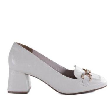 Imagem de Sapato Feminino Via Marte 050-003 Off White-Feminino
